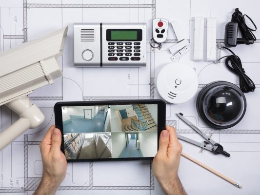 Установка систем видеонаблюдения 